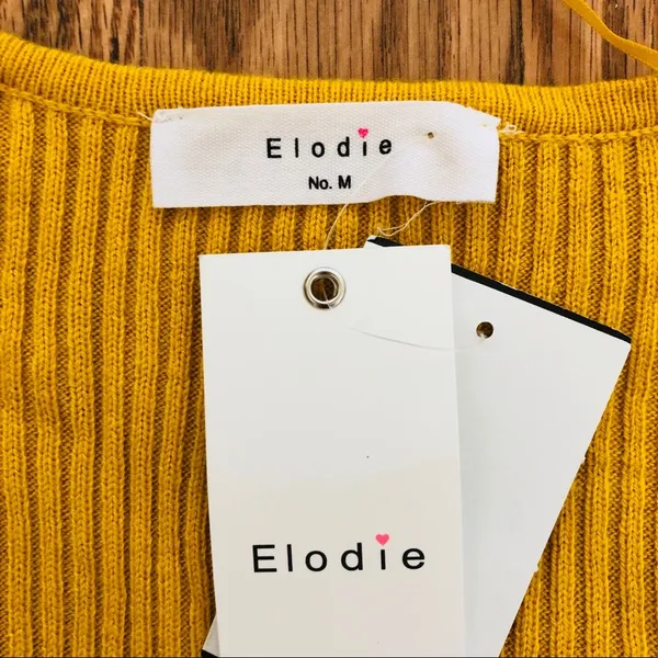 Elodie Ribbed Wrap Sweater NWT - Image 8