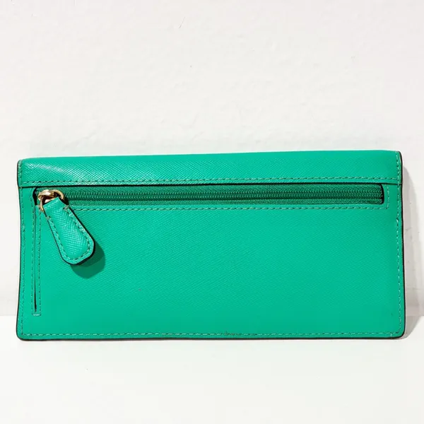 Coach‎ Emerald Green Sim Women's Wallet Multi Card - Image 2