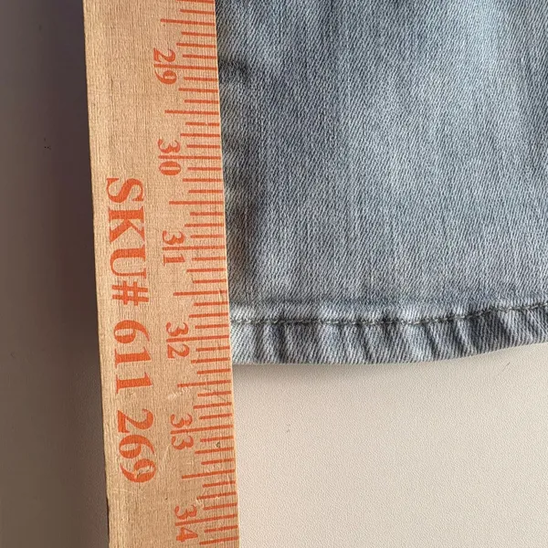 Judy Blue Los Angeles Womens Straight Fit Light Wash‎ Jeans - Size 11/30 - Image 6