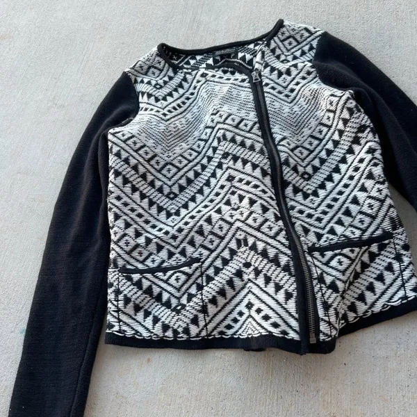Lucky Brand medium sweater‎ jacket - Image 6