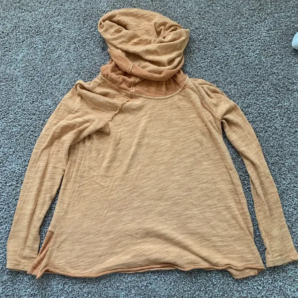 Free people beach collection turtleneck/cowl neck pullover - Image 10
