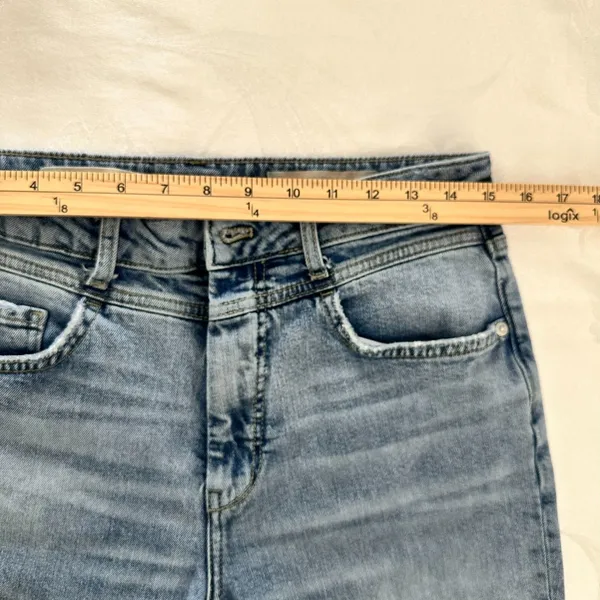 Anthropologie Pilcro Size-30 and the Letterpress Womens Jeans‎ High Rise Slim - Image 12