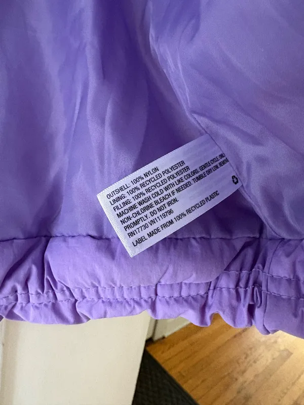 A New Day Purple Puffer Jacket - Image 6