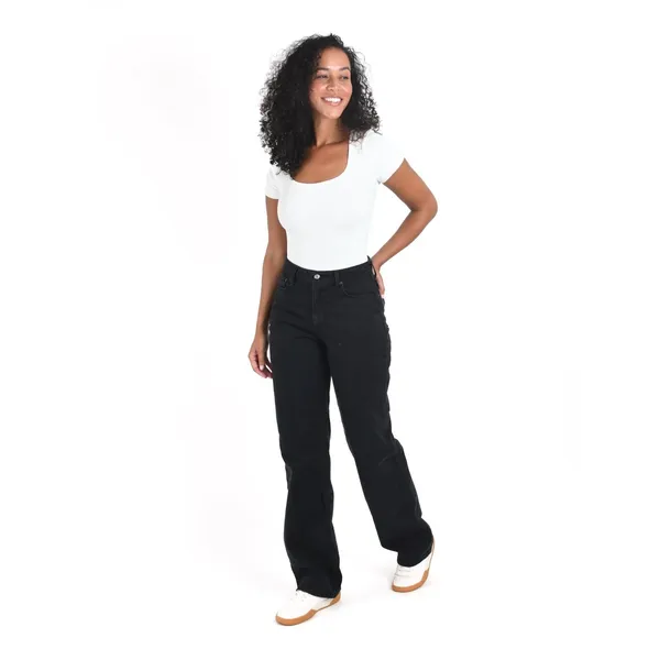 Joyspun Womens Bodysuit 2-Pack Size M Seamless Slimming Short Sleeve Shapewear - Image 6