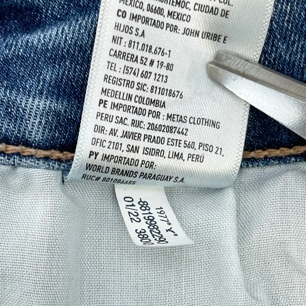 American Eagle Festival Flare Jeans Womens 18 Regular Next Level Stretch Western - Image 11