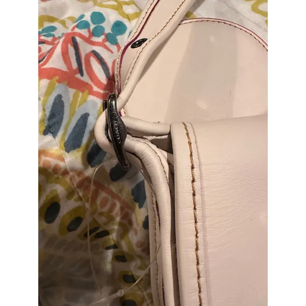 Disney x Coach Patricia Saddle Crossbody With Mickey Mouse Ears Bag Chalk - Image 4