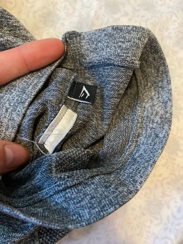 Gymshark gray biker shorts  - Image 3