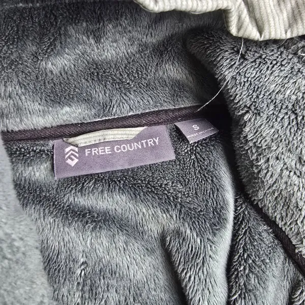 Free Country Womens‎ Softshell Jacket Olive Green Faux Fur Lined Hooded Small - Image 6