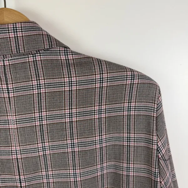 Cato Plaid Double Breasted Blazer Size‎ XL Academia Old Money Preppy Office Work - Image 4