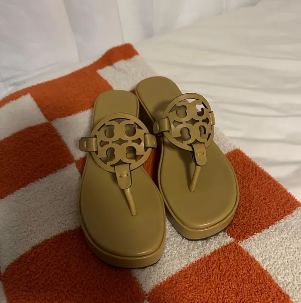 Tory Burch Miller Wedge Sandals  - Image 2