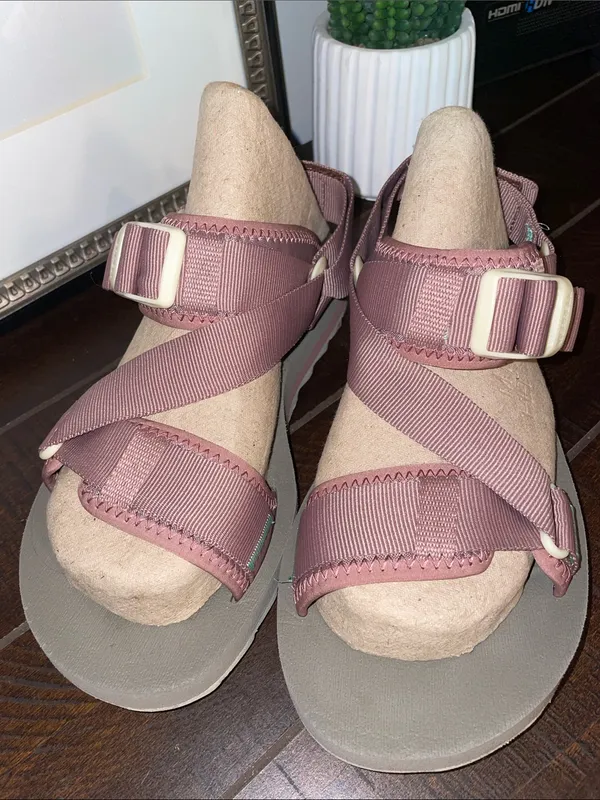 Merrell Alpine Strap Pink Strappy Sandals Size 8 in Burlwood - Image 5