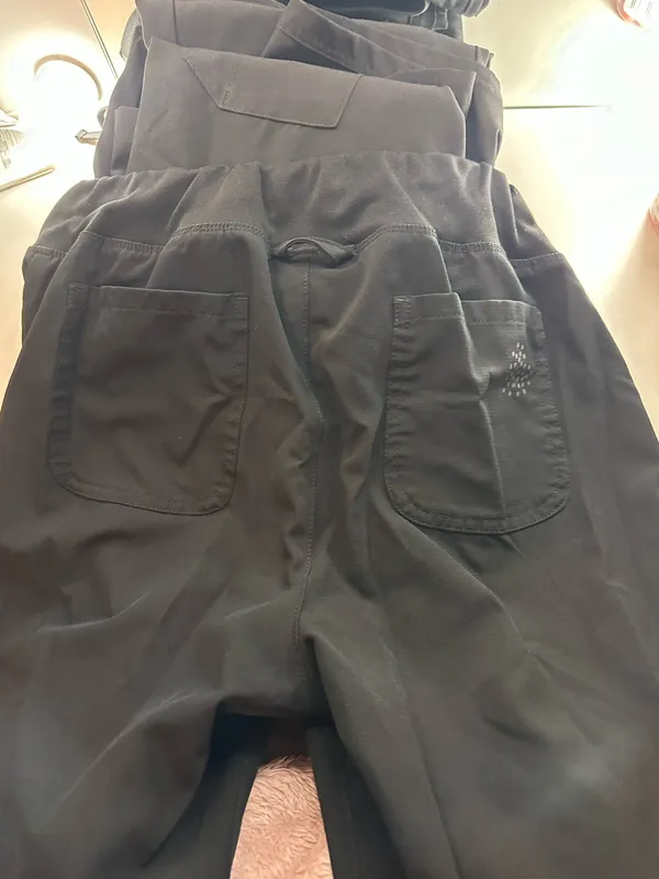 Black scrub pants Size M - Image 2