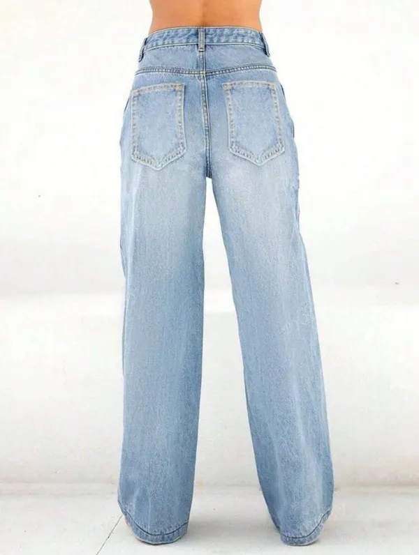 Straight Leg Jeans - Image 2
