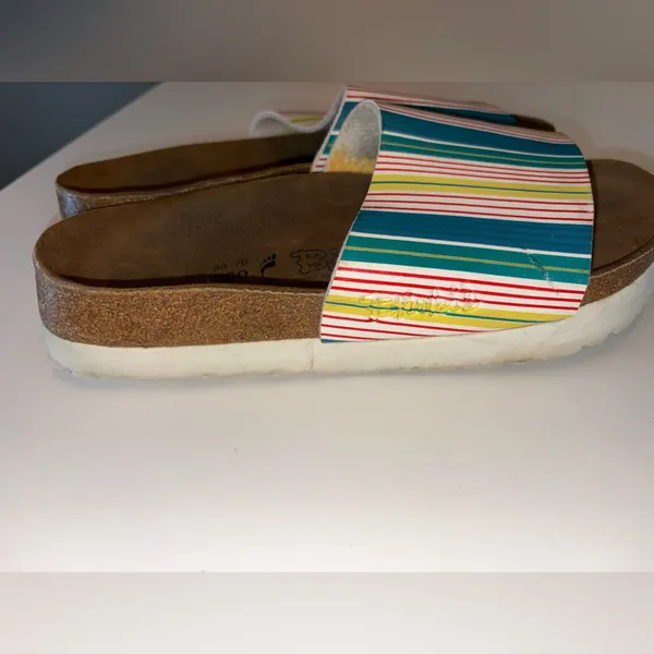 Birki’s‎  by Birkenstock rainbow spring slide eu 40 narrow - Image 2