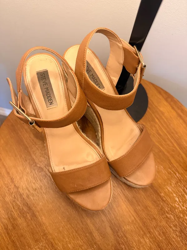 Steve Madden Wedge Sandals Platform - Image 4