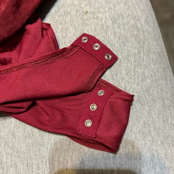 She + Sky maroon bodysuit - Image 4