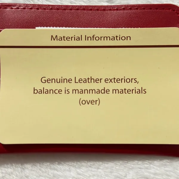 Buxton Red Cardholder - Image 5