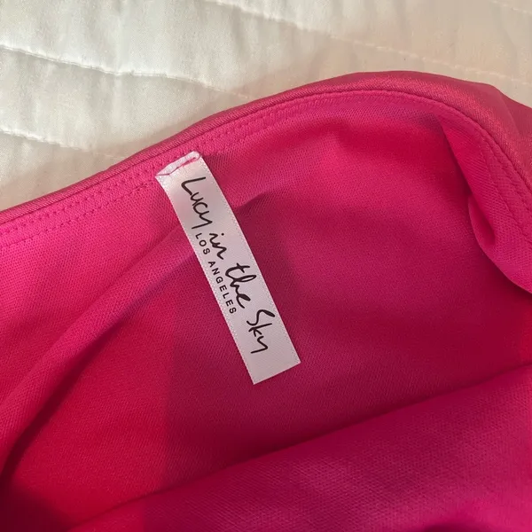 Hot Pink Lucy in The Sky Dress - Image 3