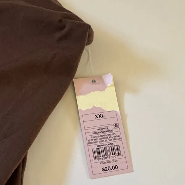 Wild Fable Brown Strapless Dress - Image 3