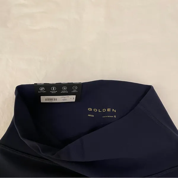 Aritzia Deep Blue Leggings - Image 3