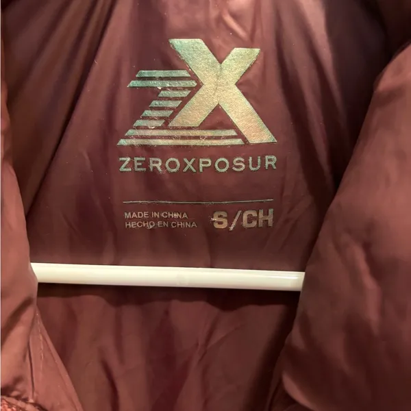 ZeroXposur Burgundy Quilted Puffer Vest - Image 3