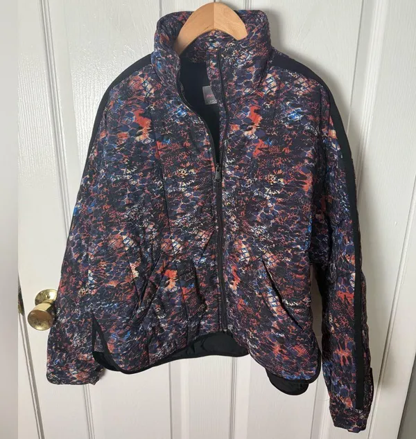Free People Pippa Packable Printed Jacket XS - Image 2