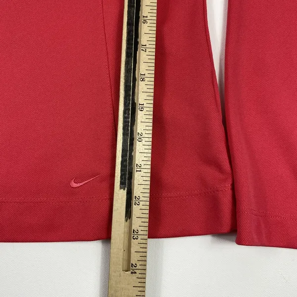 Nike Golf Polo Shirt Womens Medium Sanctuary Cat Island SC Long Sleeve Dri-Fit - Image 7