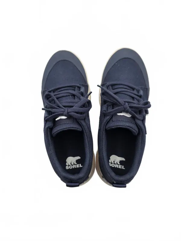 Sorel Womens Out N About Canvas Waterproof sneakers Size 8 Blue Walk Hike Camp - Image 5
