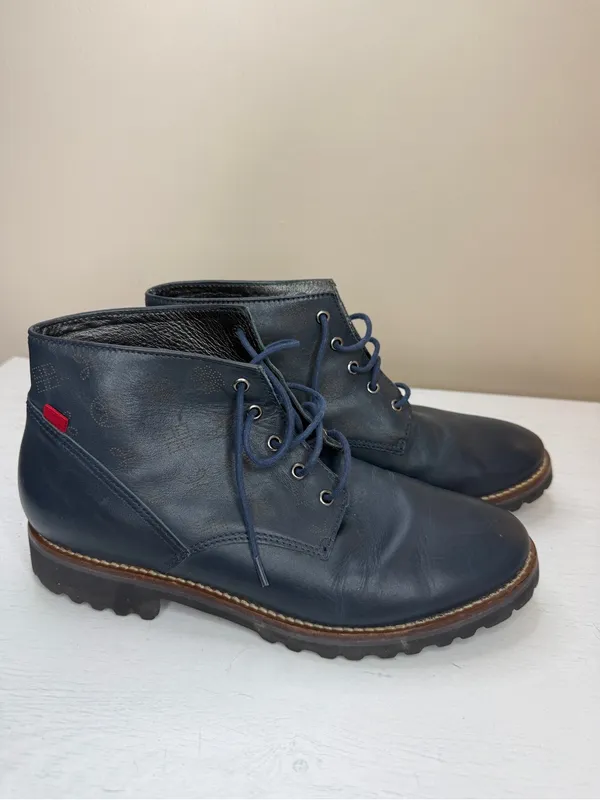 Marc Joseph New York Women's Size 7 Blue Spring Street Bootie Boots - Image 2