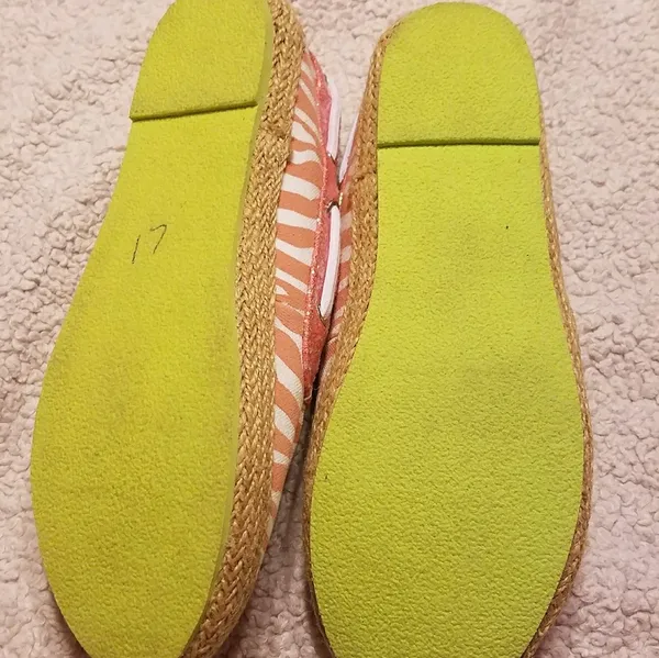 NWOT Sam Edelman zebra print pink slip on loafer RARE canvas boat shoes sz 7 - Image 7