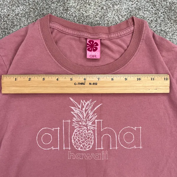 vintage hawaii top Pink - Image 2