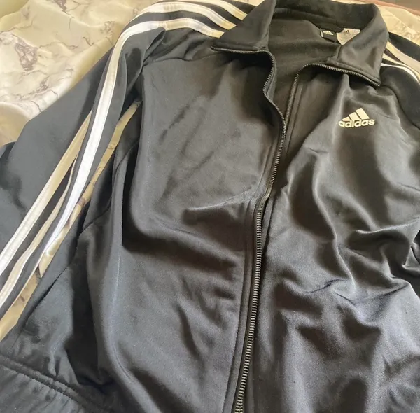 Adidas Classic black track jacket  - Image 3
