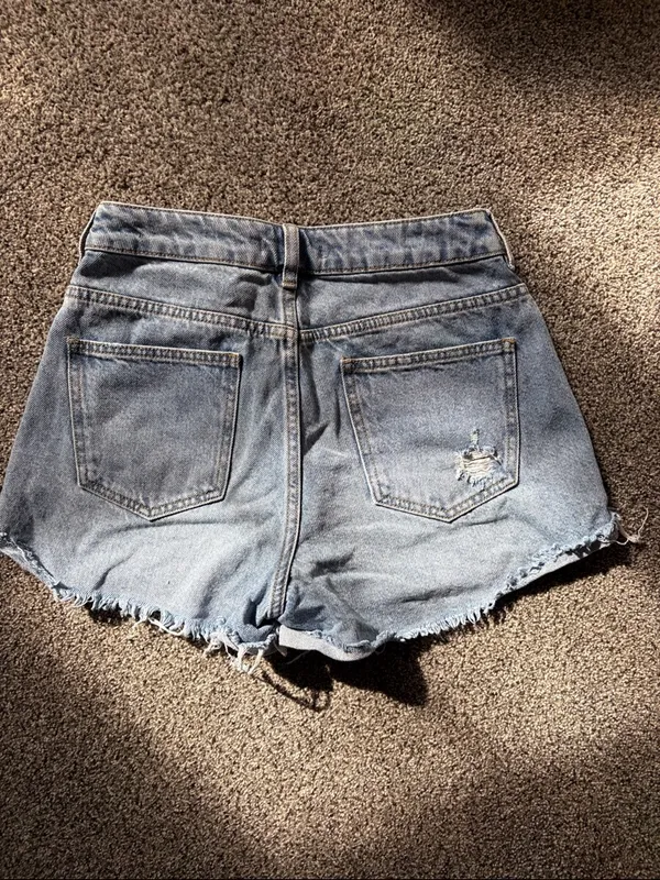 Pacsun Light Wash Jean Shorts - Image 6