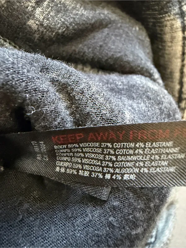 Free People FP Movement Sideline Crop Sweatpants Small Gray Acid Wash Size Small - Image 7