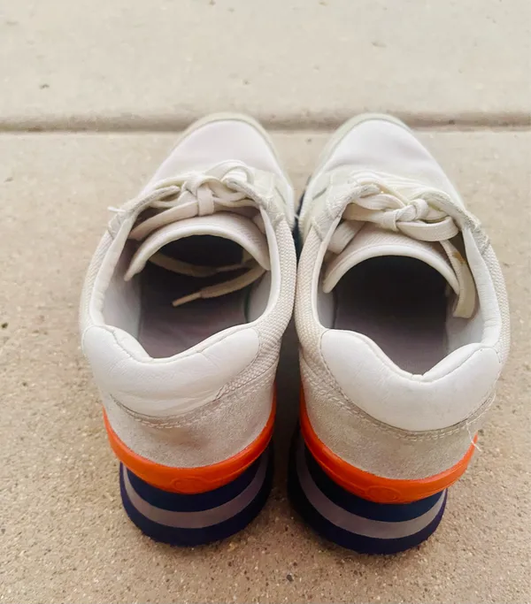 Tory Burch Sawtooth Logo Sneakers size 5 - Image 6
