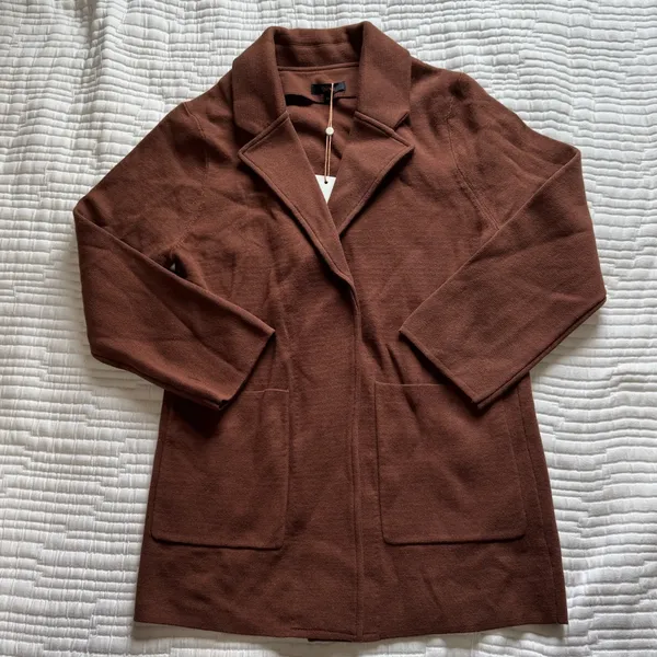 Quince - 100% Organic Cotton Knit Blazer - Image 3