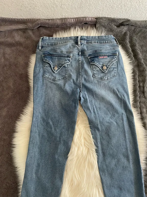 Hudson Women's Mid-Rise Slim Straight Leg Jeans - Image 7