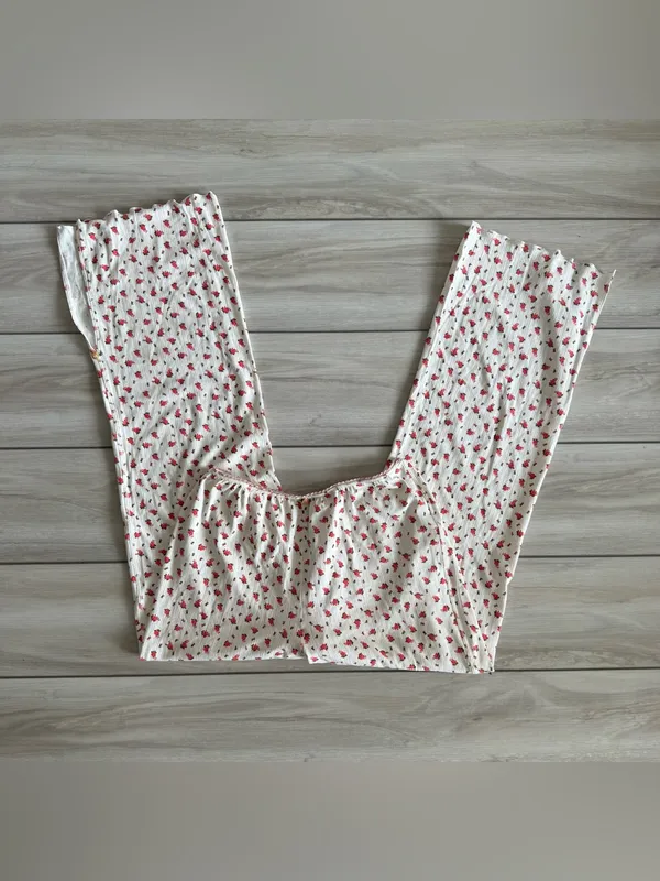 Intimately by Free People Fresh In Love Lounge Set Off White Med NWT STITCH FIX - Image 5