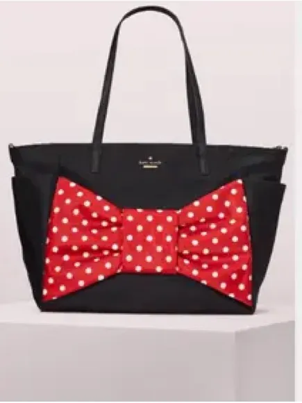 Kate Spade x Disney Minnie Mouse Tote Diaper Bag - Image 2