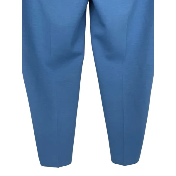 Ann Taylor Womens Blue Pintuck Front Ankle Trousers Pants Size 6 Business Casual - Image 8