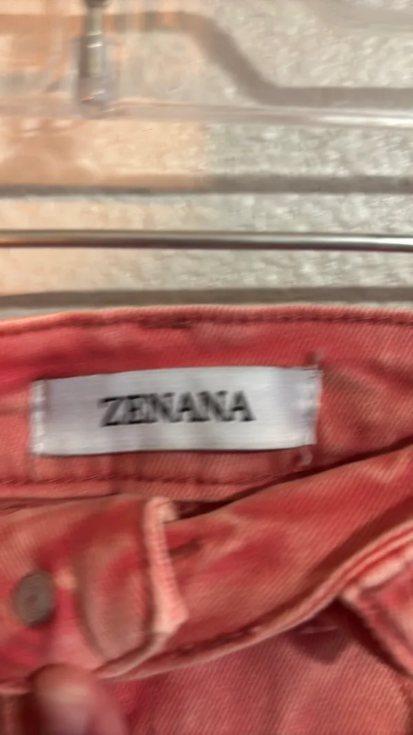 Zenana Pink Jeans - Image 2