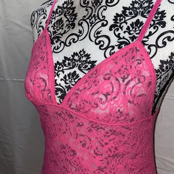 Y2K Victoria’s Secret Lace Babydoll Nightie Size Large - Image 4