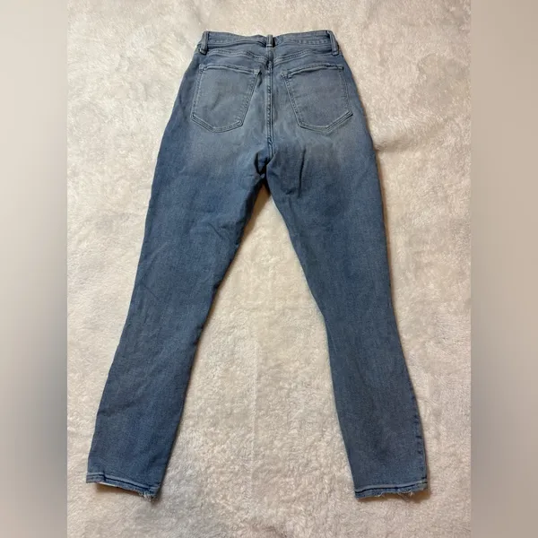 Abercrombie & Fitch Jeans Womens 27/4 Curve Love Ankle High Rise Distressed - Image 4