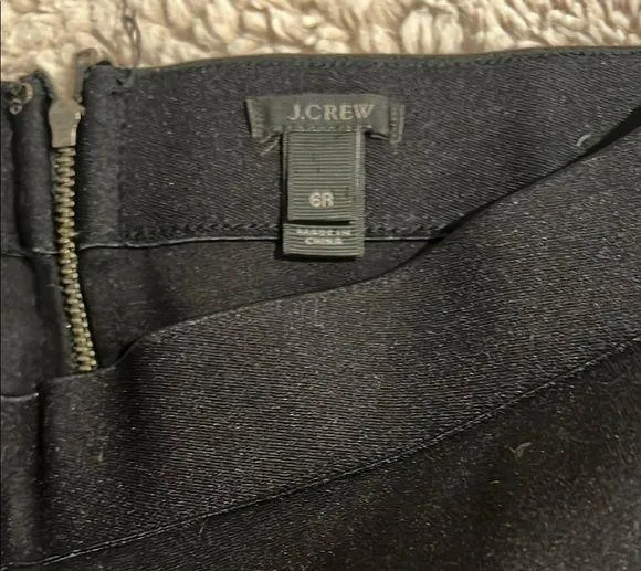 J.Crew Black Pants Size 6 Regular - Image 2