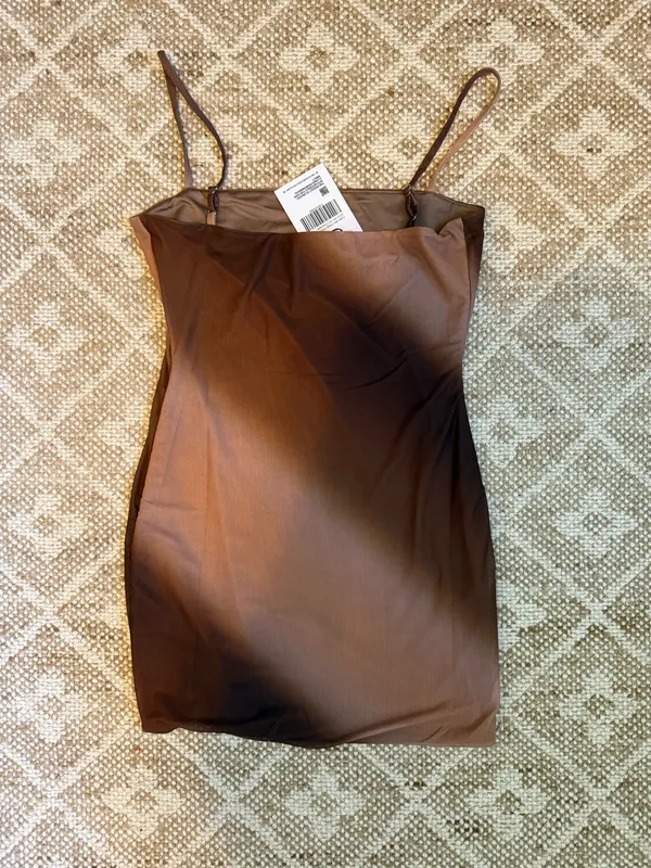 Princess Polly Mini Dress Brown - Image 2