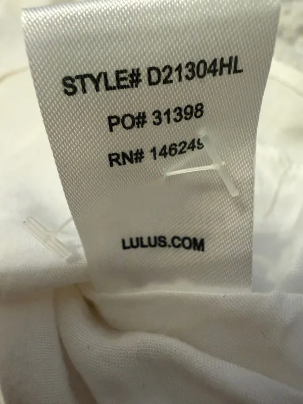 Lulus Women’s Sassy Sweetheart Sleeveless White Shift Mini Dress Size XS - Image 8