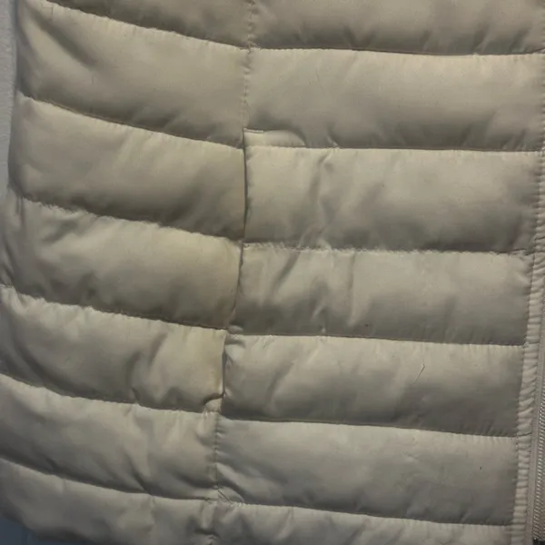 J.jill puffer‎ vest size M in cream - Image 2