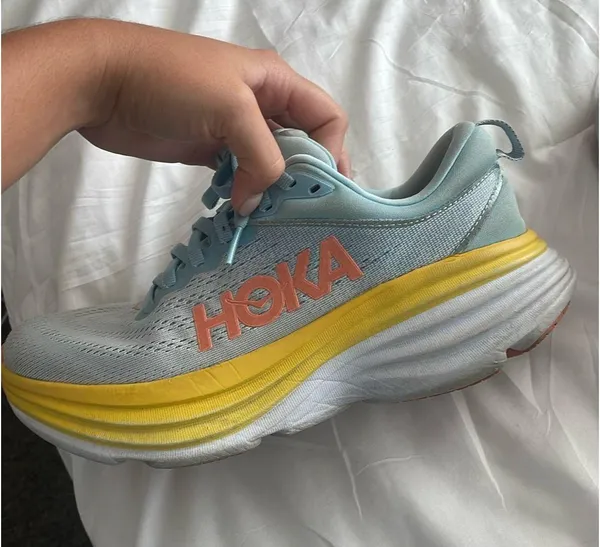 Light blue hoka bondi - Image 6