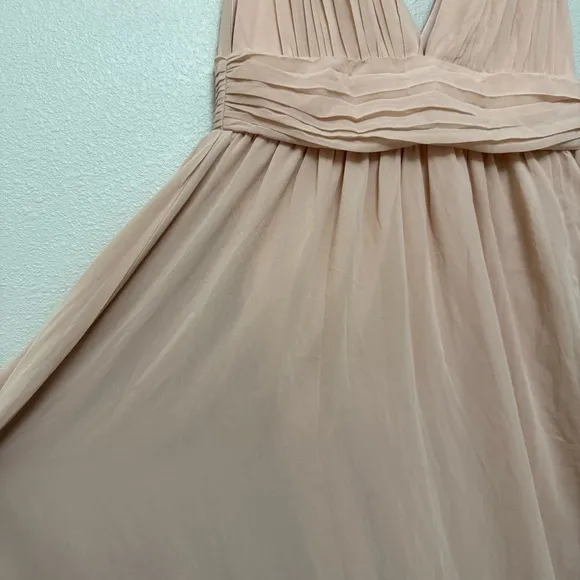 NEW Lulus Heavenly Hues Blush Maxi Dress Sz MEDIUM - Image 13