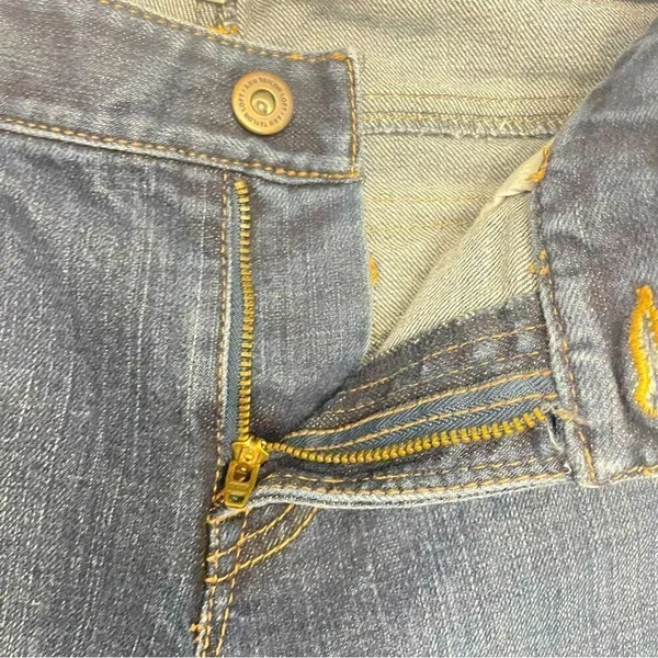 Loft Slim Boot Dark Wash Jeans Size 6 - Image 3